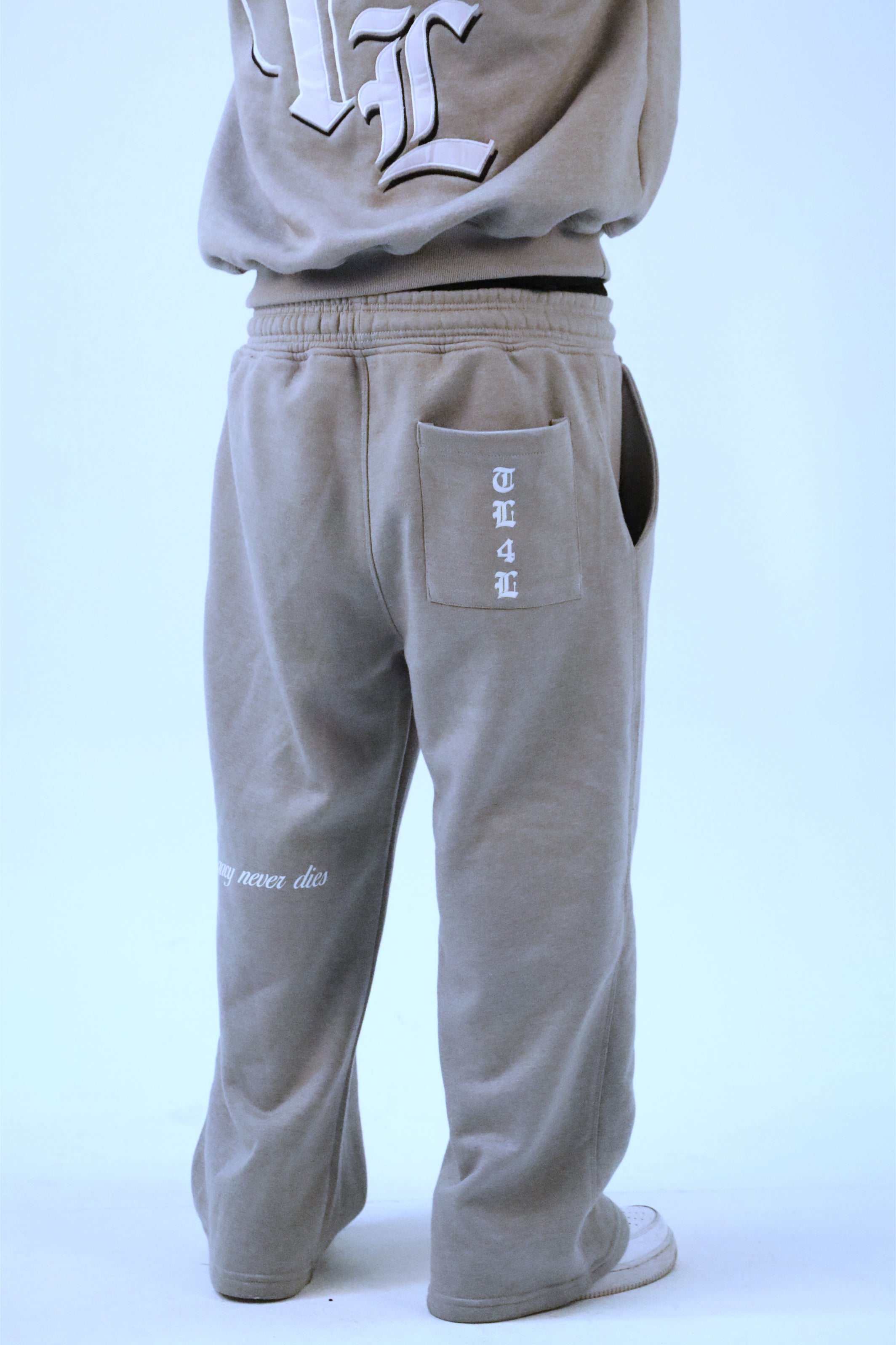 "TL" Heavyweight Grey Jogger