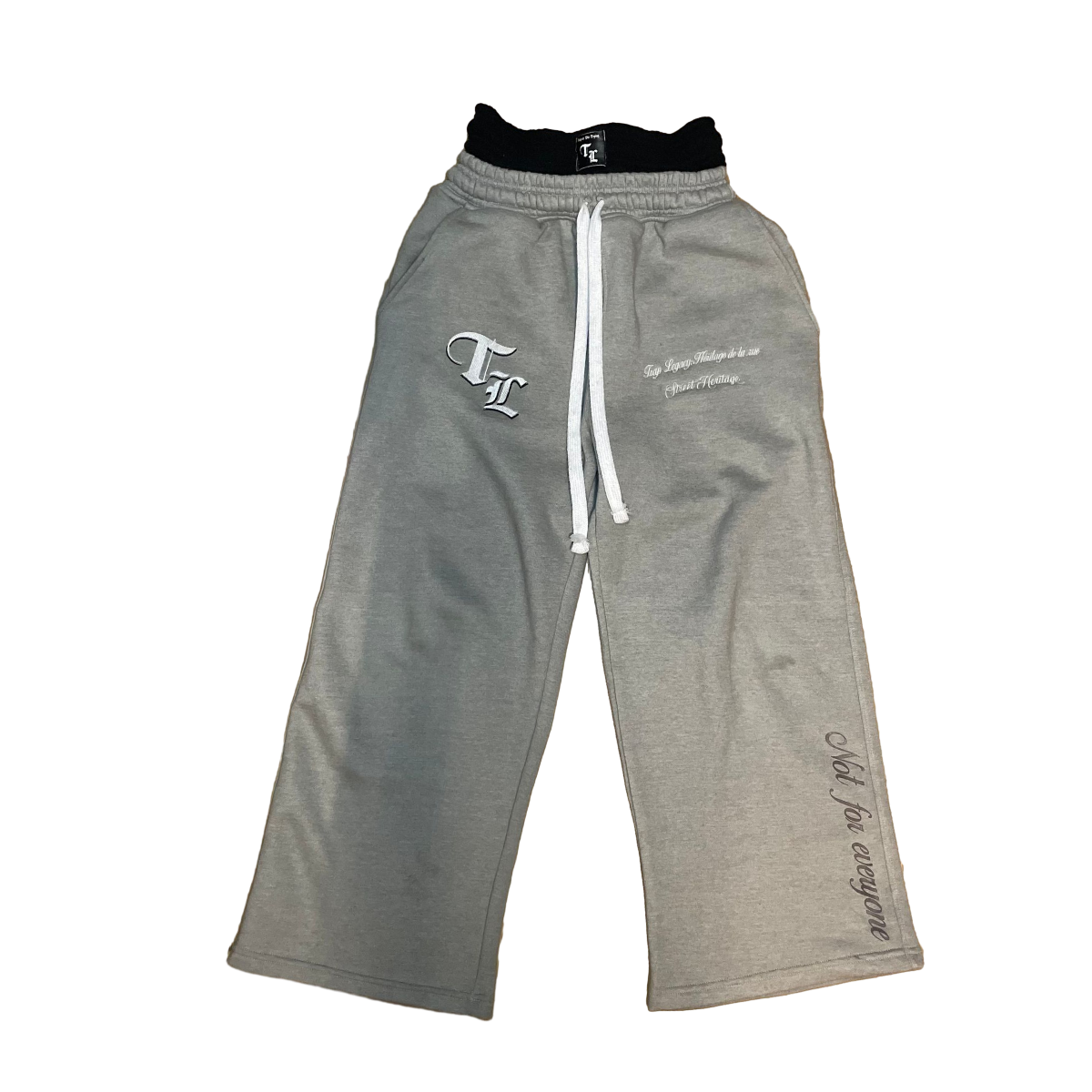"TL" Heavyweight Grey Jogger